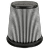 aFe Magnum FLOW Pro DRY S Universal Air Filter F-4in. / B-(8X6.5) MT2 / T-(5.25 X 3.75) / H-7.5in.