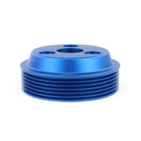 Perrin 15-21 Subaru WRX Lightweight Water Pump Pulley - Blue