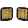 Diode Dynamics SS5 LED Pod Sport - Yellow Flood (Pair)