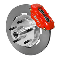 Wilwood Forged Dynalite Front Kit 19.00in Plain Rotor RedWWE ProSpindle (5x5.00in Hub)