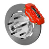 Wilwood Forged Dynalite Front Kit 19.00in Plain Rotor RedWWE ProSpindle (5x5.00in Hub)