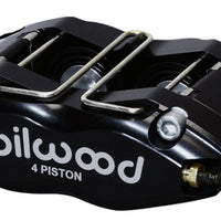 Wilwood Caliper-Dynapro Radial-Black Pwdr 1.25in Pistons 0.81in Disc