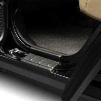 Bushwacker Jeep Wrangler JL Trail Armor Rocker Panel and Sill Plate Cover- Black