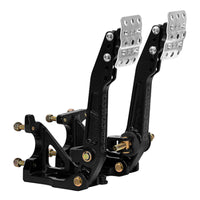 Wilwood Adjustable Balance Bar Brake w/ Clutch Combo - Floor Mount - 4.75-5.75:1