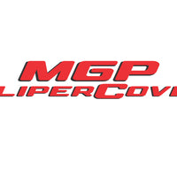 MGP 4 Caliper Covers Engraved Front & Rear JEEP Red finish silver ch