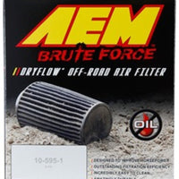 AEM Dryflow Conical Air Filter 6in Base OD x 3.5in Flange ID x 5.25in Height