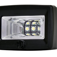 KC HiLiTES C-Series 2in. C2 LED Light 20w Area Flood Beam (Single) - Black