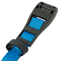 Rhino-Rack Rapid Tie Down Straps w/Buckle Protector - 5.5m/18ft - Pair - Blue