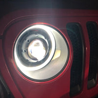 Oracle Jeep JL/Gladiator JT Oculus Bi-LED Projector Headlights - Amber/White Switchback SEE WARRANTY