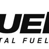 Fuelab 828 In-Line Fuel Filter Long -6AN In/Out 40 Micron Stainless - Black