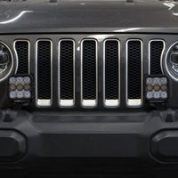 Diode Dynamics 18-21 Jeep JL Wrangler SS5 Bumper LED Pod Light Kit - Sport Yellow Driving