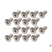 Kentrol 87-95 Jeep Wrangler YJ Windshield Bolts 16 Pack Stainless