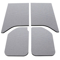 DEI 11-18 Jeep Wrangler JK 2-Door Boom Mat Headliner - 4 Piece - Gray