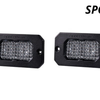 Diode Dynamics Stage Series 2 In LED Pod Sport - White Flood Flush RBL (Pair)