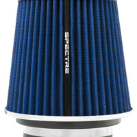 Spectre Adjustable Conical Air Filter 5-1/2in. Tall (Fits 3in. / 3-1/2in. / 4in. Tubes) - Blue