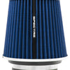 Spectre Adjustable Conical Air Filter 5-1/2in. Tall (Fits 3in. / 3-1/2in. / 4in. Tubes) - Blue