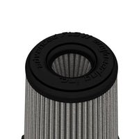 aFe MagnumFLOW Pro DRY S Air Filter 3-1/2in F x 5in B x 3-1/2in T x 6in H (Pair)