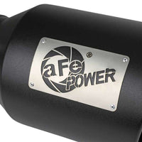 aFe Power Universal 5in Inlet 8in Outet MACH Force-XP Clamp-On Exhaust Tip - Black