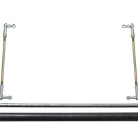 RockJock Antirock Sway Bar Kit Universal 45in Bar 20in Bent Steel Arms