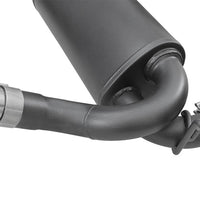 aFe Rebel Series 2.5in 409 SS Cat-Back Exhaust w/ Black Tips 2007+ Jeep Wrangler (JK) V6 3.6L/3.8L