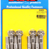 ARP Sport Compact M10 x 1.25 x 48mm Stainless Accessory Studs (8 pack)