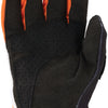 Answer 25 Peak Flo Gloves Black/Hyper Orange/White Youth - XS