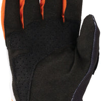 Answer 25 Peak Flo Gloves Black/Hyper Orange/White Youth - XL