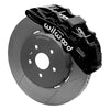 Wilwood SX6R Front Brake Kit 15in Lug Drive Slotted Black w/ Lines 10-14 Chevrolet Camaro SS