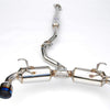 Invidia 12+ Subaru BRZ / Toyota 86 N2 60mm Single Layer Titanium Burnt Tips Cat-Back Exhaust