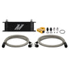 Mishimoto Universal Thermostatic Oil Cooler Kit 13-Row Black