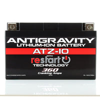 Antigravity YTZ10 Lithium Battery w/Re-Start