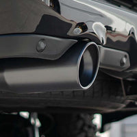 MagnaFlow 07-17 Jeep Wrangler JK 3.8/3.6L Dual Split Rear Exit Black Axle-Back Exhaust