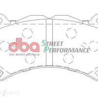 DBA 07-22 Nissan GT-R R35 Front Street Performance Brake Pad Kit