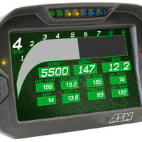 AEM CD-7 Non Logging Race Dash Carbon Fiber Digital Display (CAN Input Only)