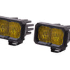 Diode Dynamics Stage Series 2 In LED Pod Pro - Yellow Fog Standard ABL (Pair)