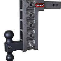 Gen-Y Mega Duty 2in Shank 10in Drop 1.5K TW 10K Hitch w/GH-031 Dual-Ball