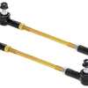 RockJock Adjustable Sway Bar End Link Kit 10 1/2in Long Rods w/ Sealed Rod Ends and Jam Nuts pair