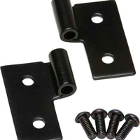 Kentrol 76-06 JEEP CJ/Wrangler YJ/TJ Lower Door Hinge Pair - Powdercoat Black