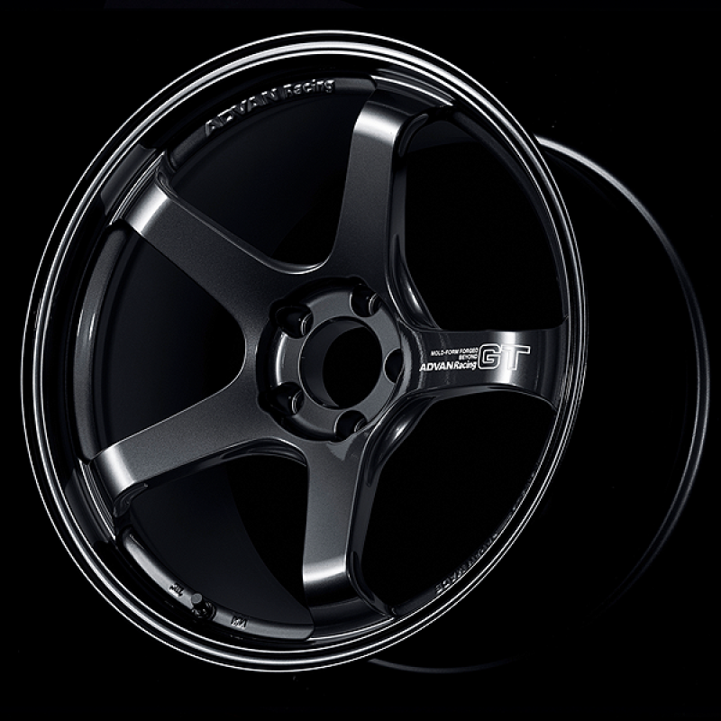 Advan GT Beyond 19x9.0 +43 5-114.3 Racing Titanium Black Wheel