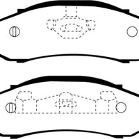 EBC 97-99 Jeep Cherokee 2.5 82mm High Rotors Yellowstuff Front Brake Pads