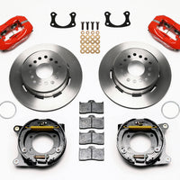 Wilwood Forged Dynalite P/S Park Brake Kit Red New Big Ford 2.36in Offset