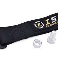 ISR Performance Universal Racing Tow Strap - Black