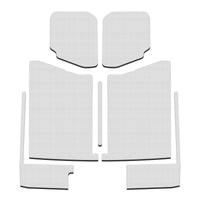 DEI 20-22 Jeep Gladiator JT 4-Door Boom Mat Complete Headliner Kit - 7 Piece - White