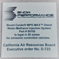 Snow Performance Stg 3 Boost Cooler Water Injection Kit TD Univ. (SS Braided Line and 4AN Fittings)