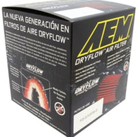 AEM Dryflow Conical Air Filter 5.5in Base OD / 4.75in Top OD / 5in Height