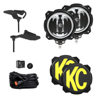 KC HiLiTES Jeep 392/Mojave Gravity LED PRO6 Wide-40 2-Light Sys Ditch Light Kit