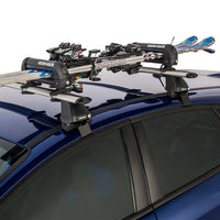 Rhino-Rack Universal Ski Carrier - Fits 2 Pairs of Skis - Black