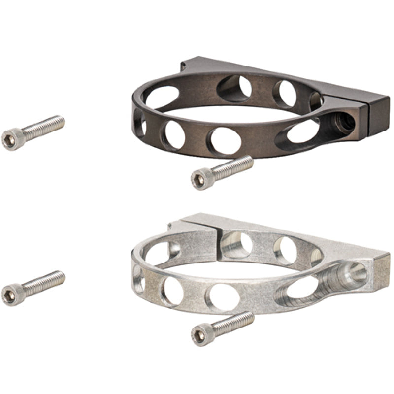 Wilwood Single Aluminum Reservoir Lightweight Bracket w/ Mounting Screws - Billet