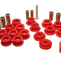 Energy Suspension Control Arm Bushings - Front - Red