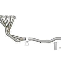 aFe Power Twisted Steel Long Tube Header & Connection Pipes 01-16 Nissan Patrol (Y61) V8-4.8L